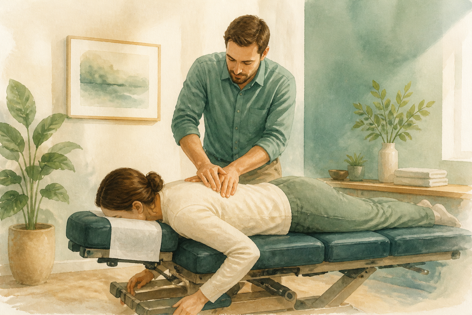 Adjustment on the table